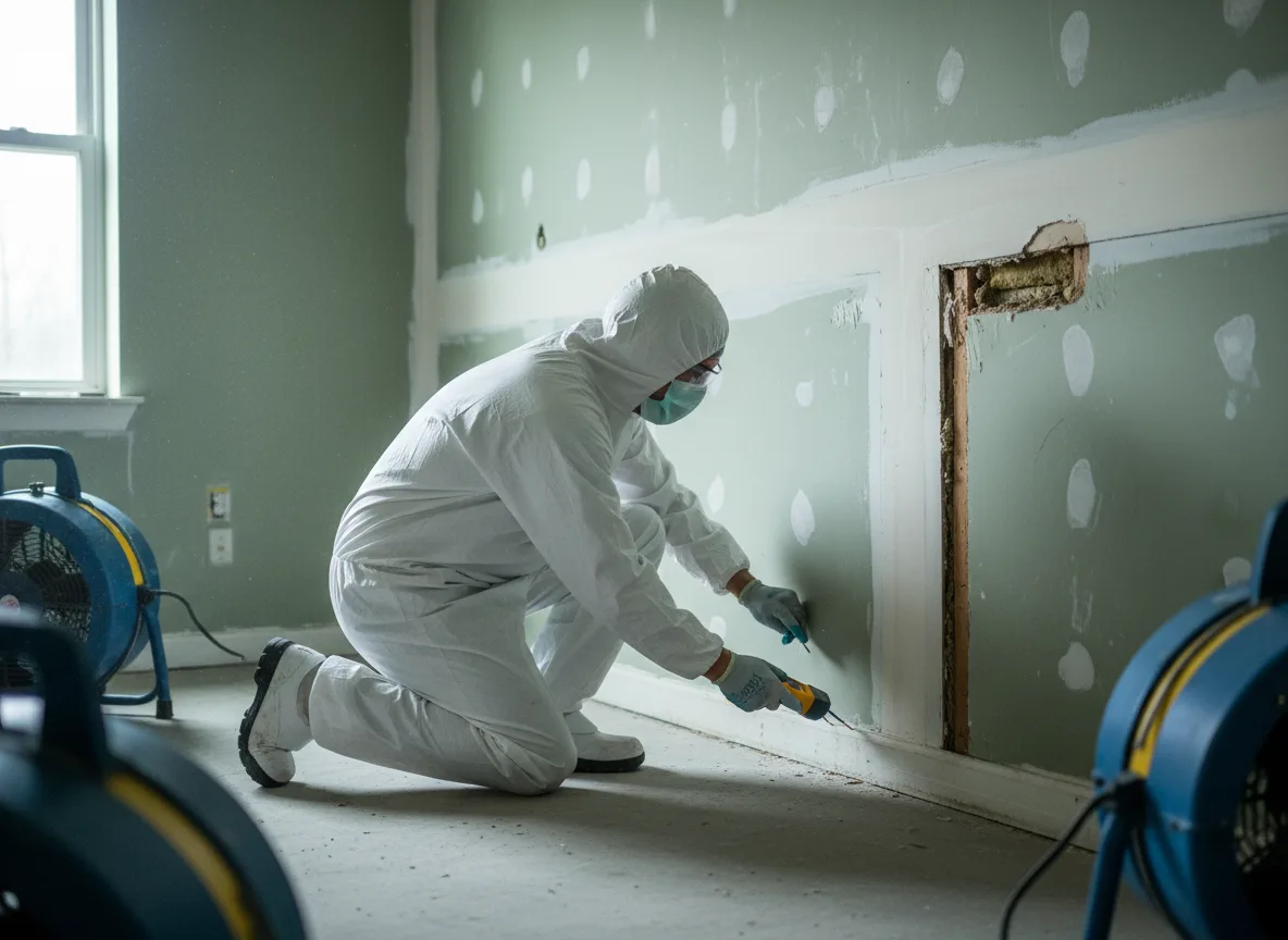 Water Damage Restoration company in Isaban, WV
